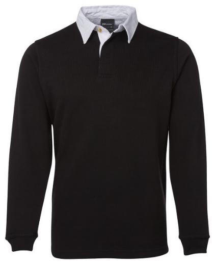 Picture of JB's Adults 2 Tone Rugby Shirt Long Sleeve