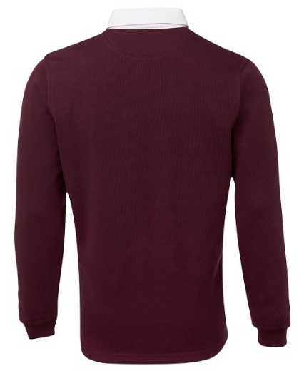 Picture of JB's Adults 2 Tone Rugby Shirt Long Sleeve