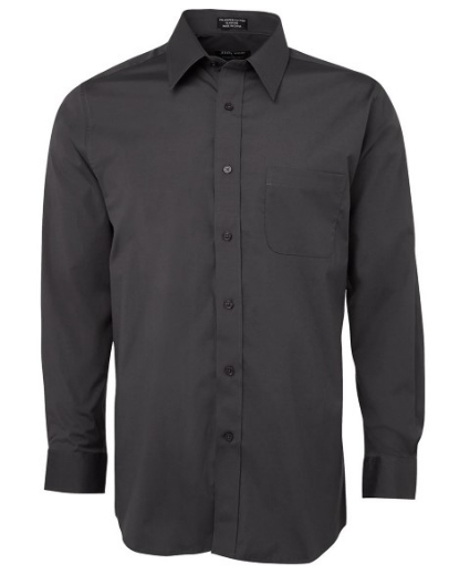 Picture of JB's Mens Urban Poplin Shirt Long Sleeve