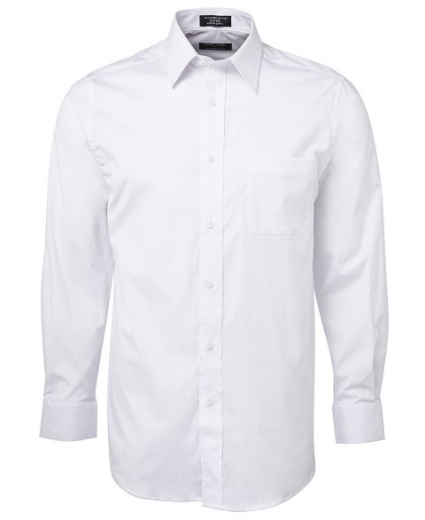 Picture of JB's Mens Urban Poplin Shirt Long Sleeve
