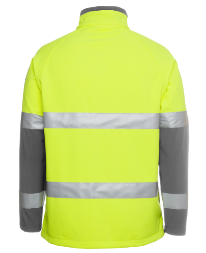 Picture of JB's Hi Vis Layer Jacket Soft Shell RT1 Reflective Tape 2 Tone