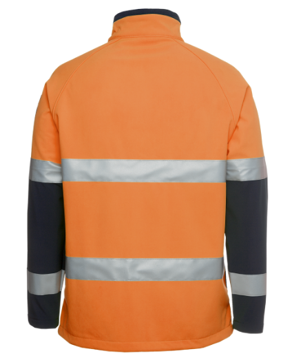 Picture of JB's Hi Vis Layer Jacket Soft Shell RT1 Reflective Tape 2 Tone