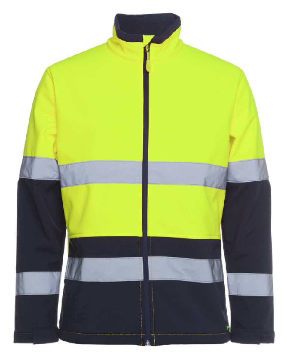 Picture of JB's Hi Vis Water Resistant Softshell Jacket 2 Tone