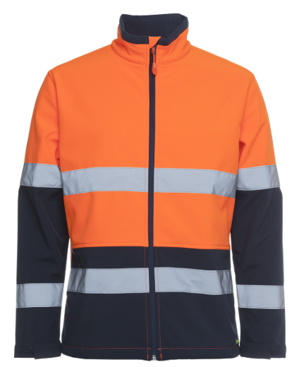 Picture of JB's Hi Vis Water Resistant Softshell Jacket 2 Tone