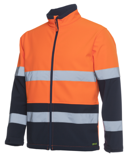 Picture of JB's Hi Vis Water Resistant Softshell Jacket 2 Tone