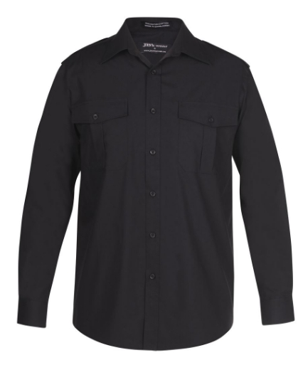 Picture of JB's Mens Epaulette Shirt Long Sleeve