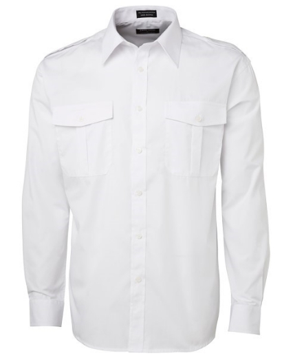 Picture of JB's Mens Epaulette Shirt Long Sleeve