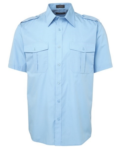 Picture of JB's Mens Epaulette Shirt Short Sleeve