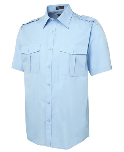 Picture of JB's Mens Epaulette Shirt Short Sleeve