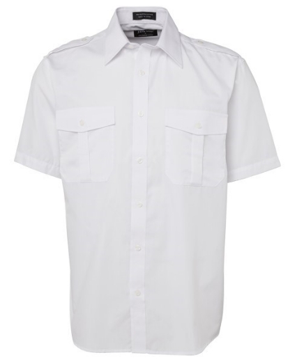 Picture of JB's Mens Epaulette Shirt Short Sleeve