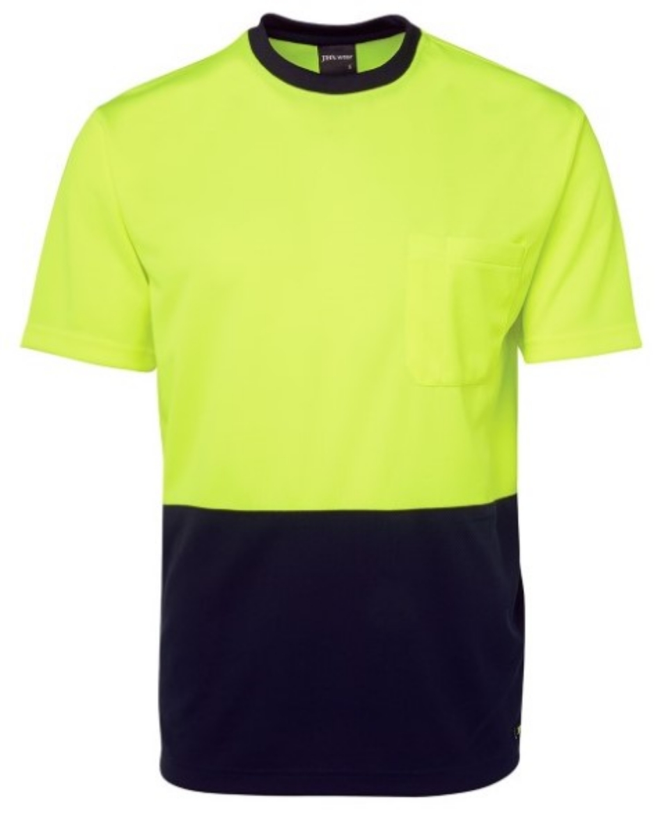 Picture of JB's Hi Vis Traditional T-Shirt Short Sleeve 100% Polyester 2 Tone