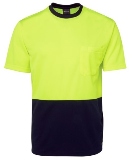 Picture of JB's Hi Vis Traditional T-Shirt Short Sleeve 100% Polyester 2 Tone