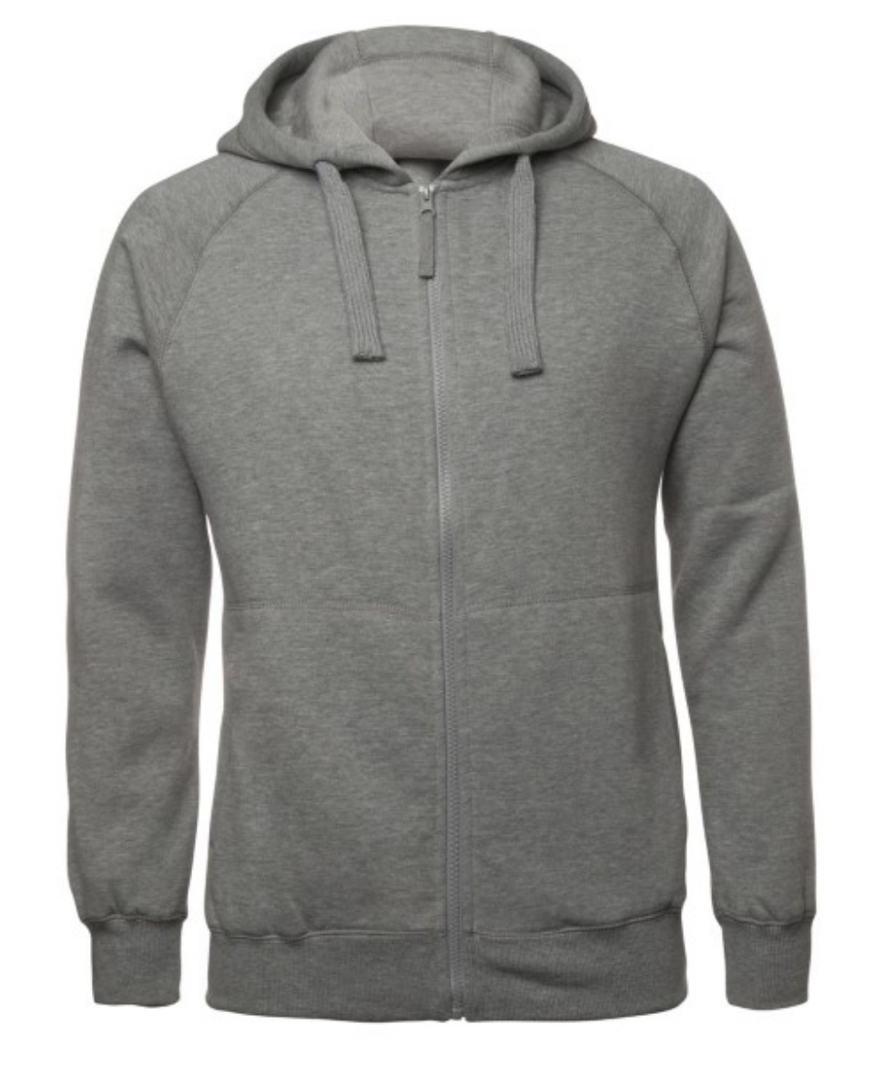 Picture of Colours of Cotton Fleecy Hoodie Full Zip Cotton/Polyester