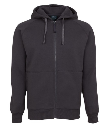 Picture of Colours of Cotton Fleecy Hoodie Full Zip Cotton/Polyester