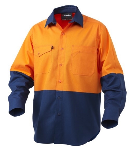 Picture of King Gee Workcool 2 Shirt 145gsm Ripstop Long Sleeve