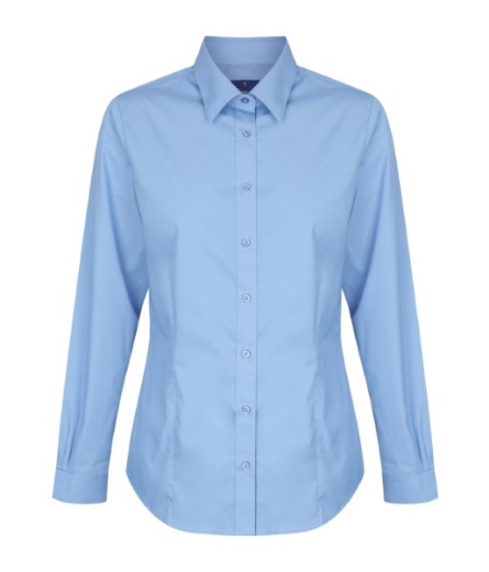 Picture of Gloweave Ladies Nicholson Premium Poplin Long Sleeve Shirt