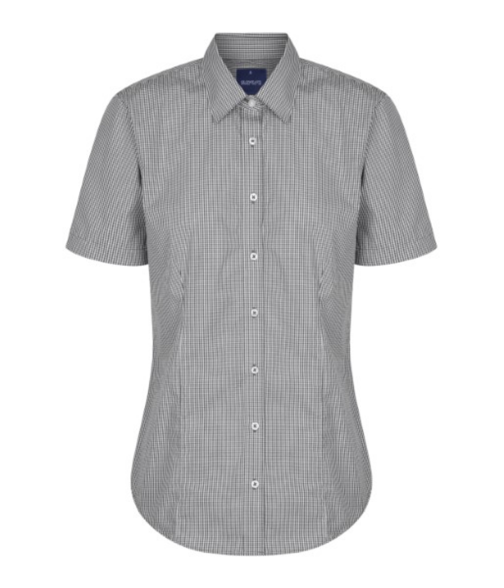 Picture of Gloweave Ladies Westgarth Gingham Check Short Sleeve Shirt