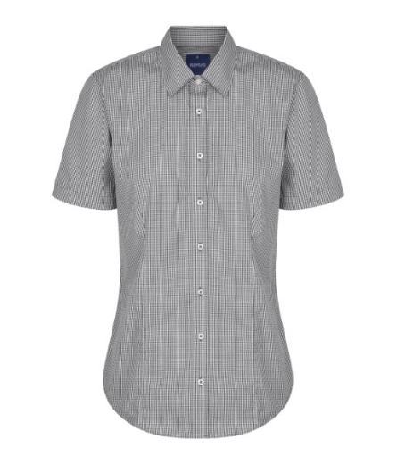 Picture of Gloweave Ladies Westgarth Gingham Check Short Sleeve Shirt