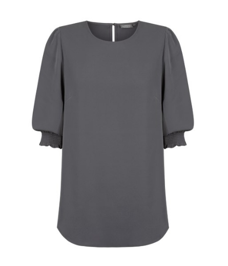 Picture of Gloweave Ladies Lola 3/4 Sleeve Shirred Cuff Soft Top