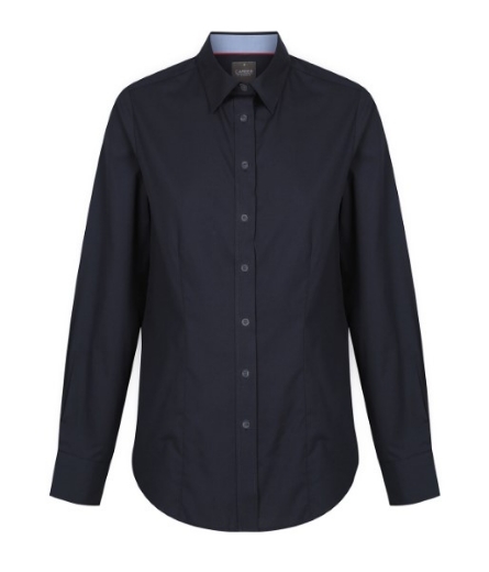 Picture of Gloweave Ladies Bradford Fine Oxford Long Sleeve Shirt