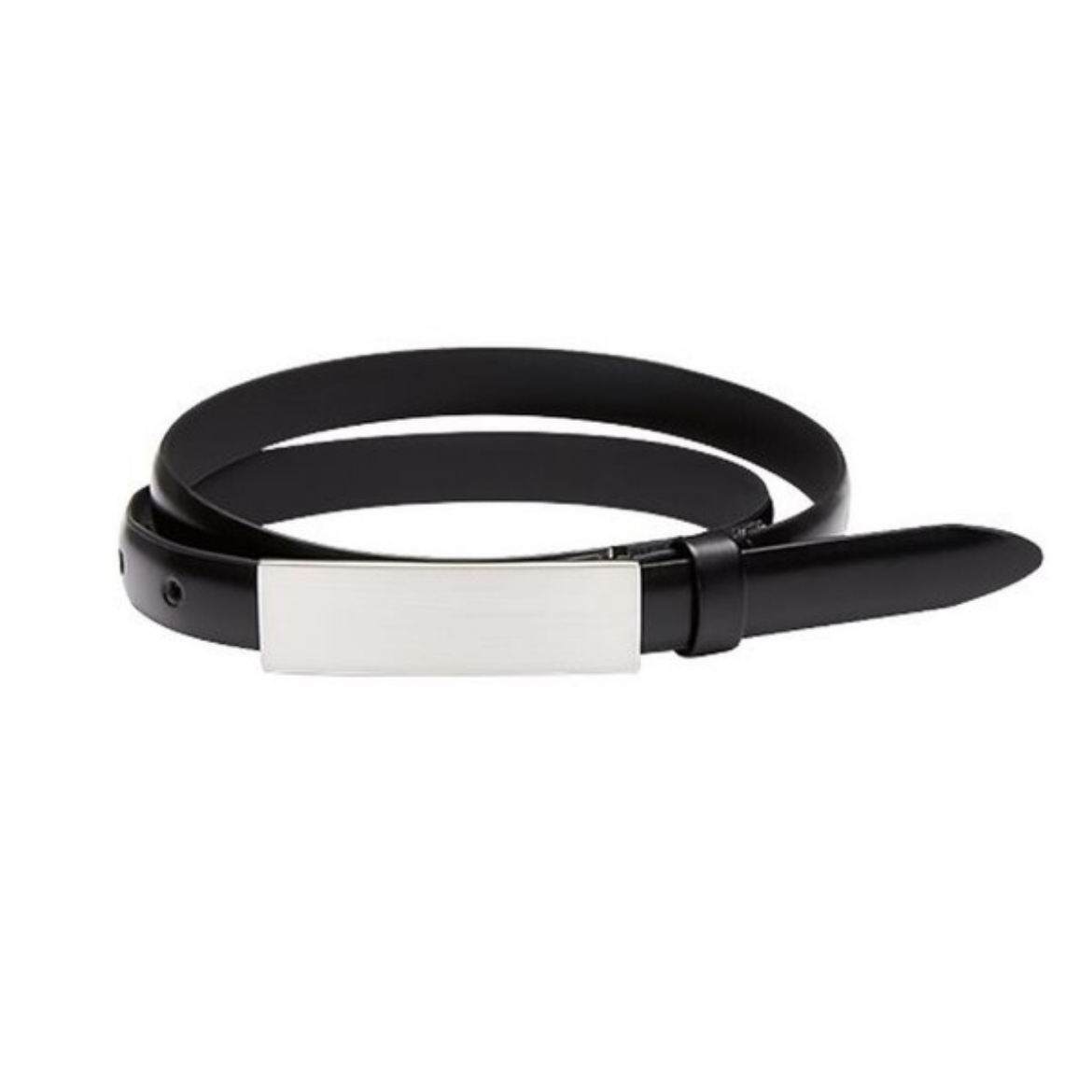 Picture of NNT Leather Slimline Belt- Black