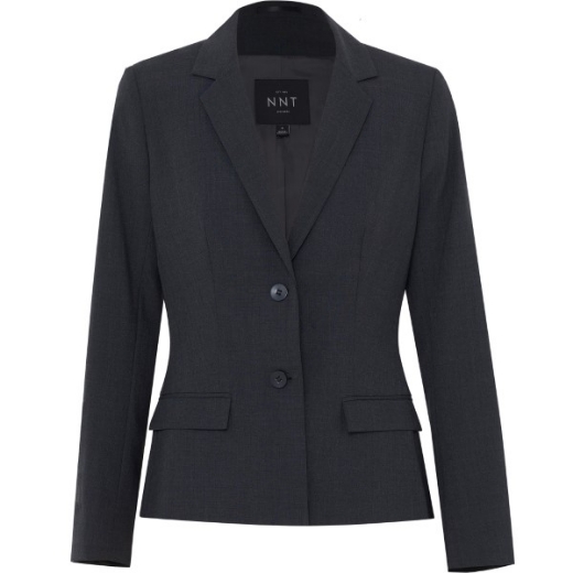 Picture of NNT Ladies Stretch Wool 2 Button Mid Length Jacket