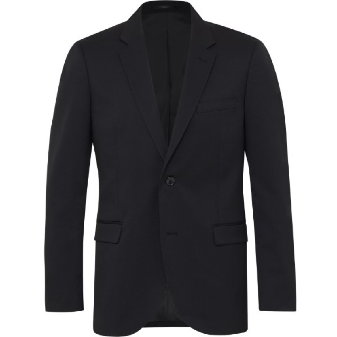 Picture of NNT Mens 2 Button Jacket PV Stretch Twill Black