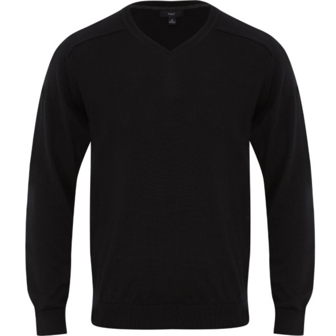 Picture of NNT Mens Pure Wool V-Neck Sweater