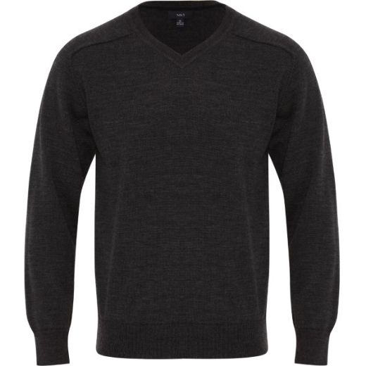 Picture of NNT Mens Pure Wool V-Neck Sweater