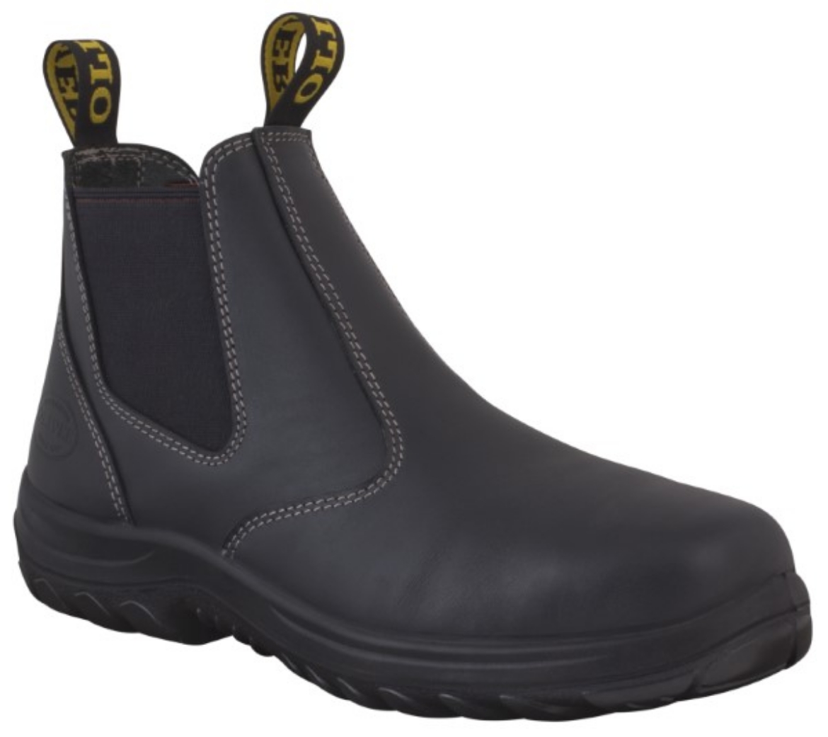 Picture of Oliver Non Safety Boot Elastic Sided Black
