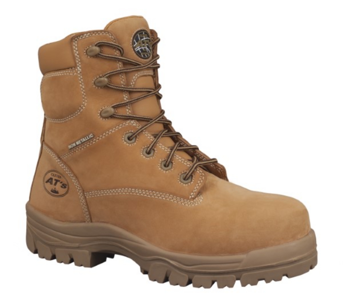 Picture of Oliver At's Lace up Boot Composite Toe Cap Wheat