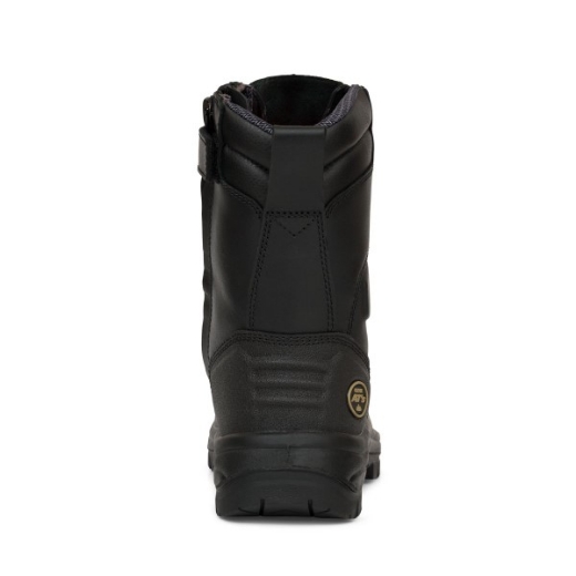 Picture of Oliver At's 200mm Lace Up Zip Side Boot Black
