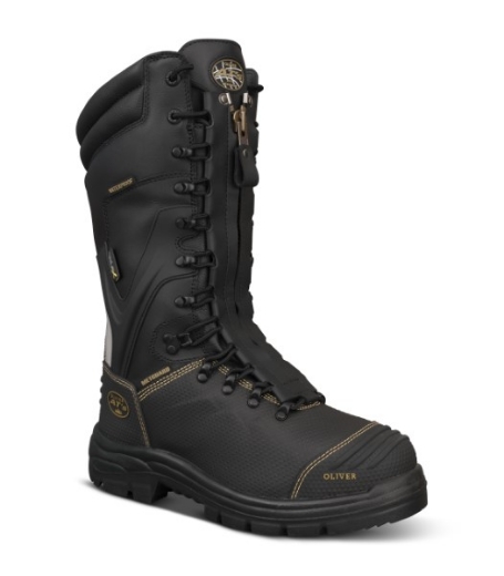 Picture of Oliver Mining Boot 350mm with Laced In Zip