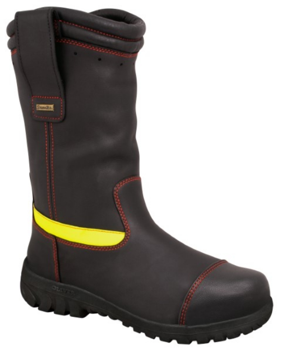 Picture of Oliver Firefighters Boot Pull on Breathable Water Proof Internal Bootie 250mm
