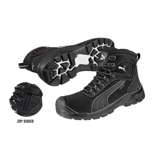Picture of Puma Safety Sierra Nevada Boot Lace Up with Scuff Cap Black
