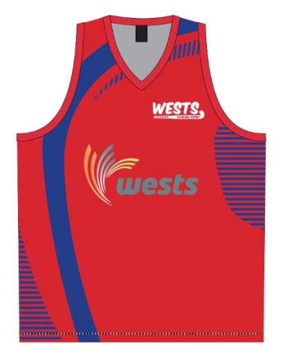 Picture of Sublimated Players Singlet Adults Including Number on Back