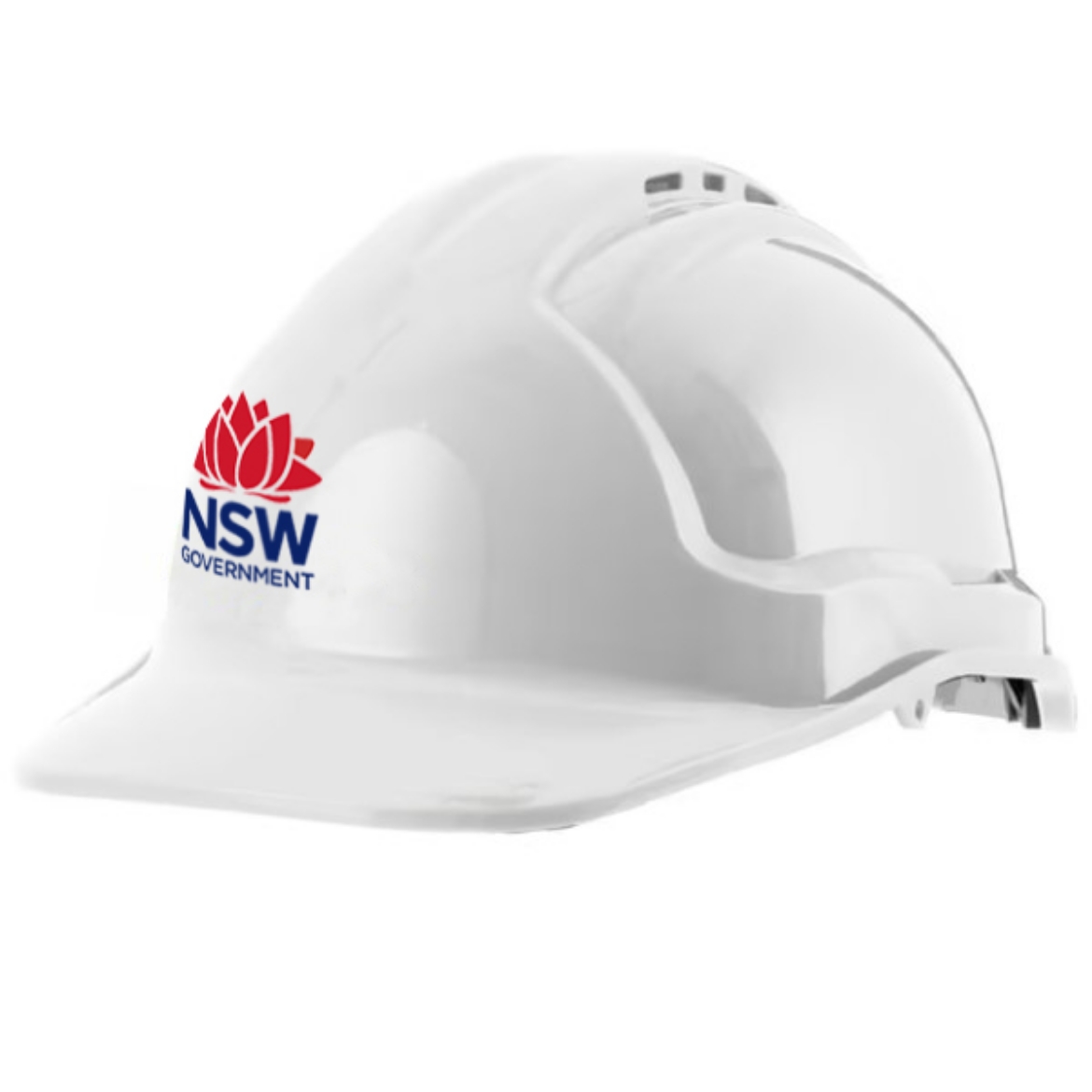 Picture of Pro-Choice Vented Type 1 Hard Hat including Transport NSW Logo Printed on Front