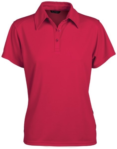 Picture of Stencil Ladies Glacier Short Sleeve Polo Shirt 170gsm Ice-Cool Fabric