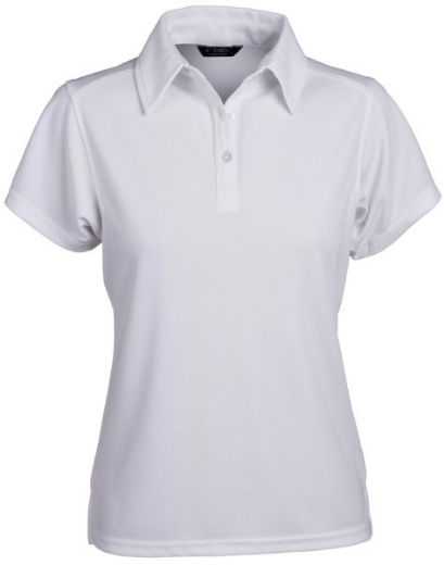 Picture of Stencil Ladies Glacier Short Sleeve Polo Shirt 170gsm Ice-Cool Fabric