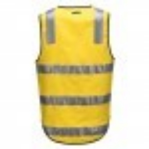 Picture of Prime Mover Safety Vest Zip Front 100% Cotton with Reflective Tape