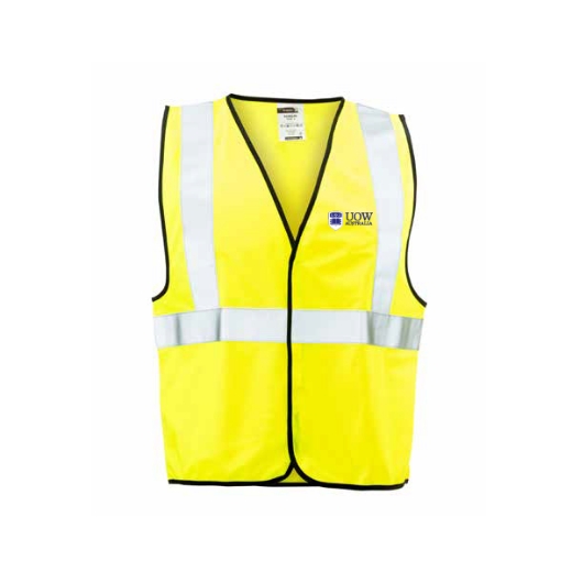 Picture of Pro Choice Safety Vest Nylon H Pattern Reflective Tape Yellow