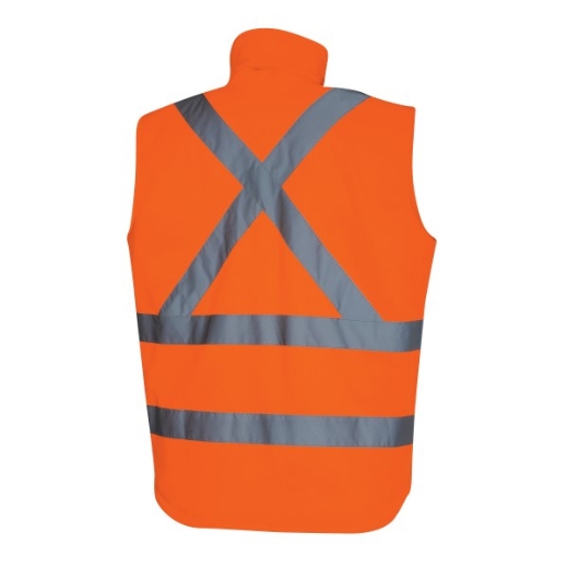 Picture of TRu Workwear 3 In 1 Jacket Oxford Polyester with X Pattern Reflective Tape (CF10002)