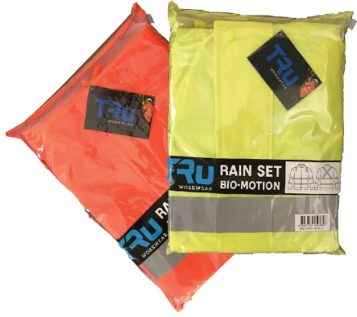 Picture of TRU Rain Set in a Bag with Biomotion X Pattern Reflective Tape