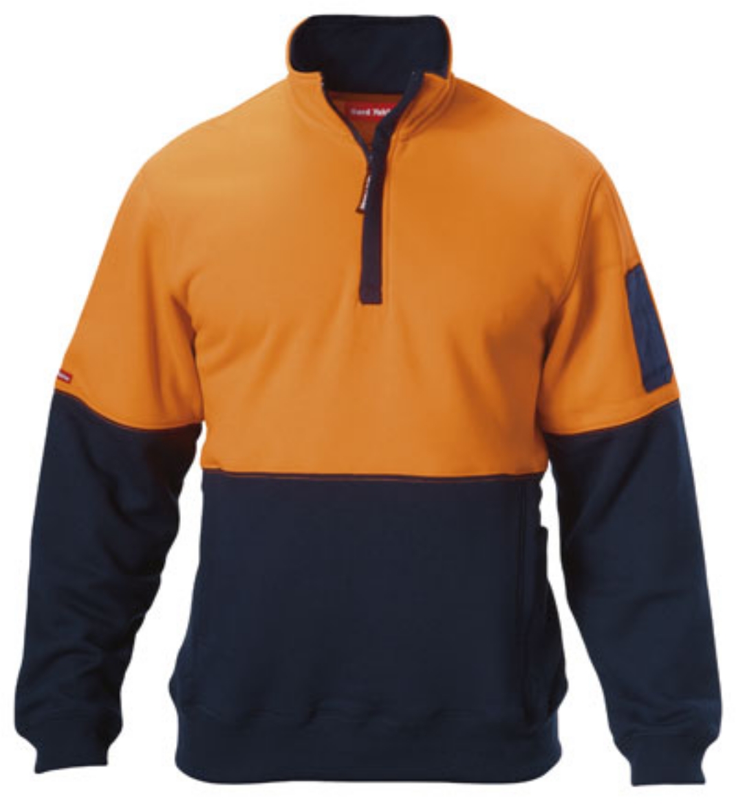 Picture of Hard Yakka Pullover Brushed Fleece 1/4 Zip