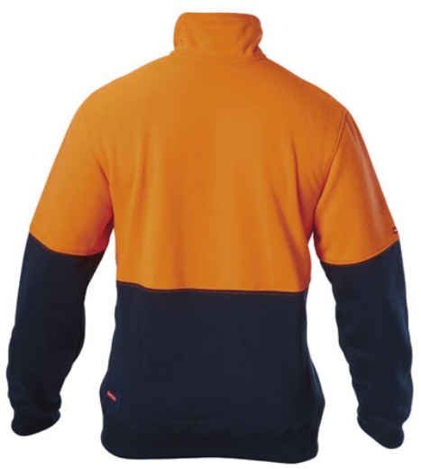 Picture of Hard Yakka Pullover Brushed Fleece 1/4 Zip