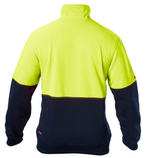 Picture of Hard Yakka Pullover Brushed Fleece 1/4 Zip