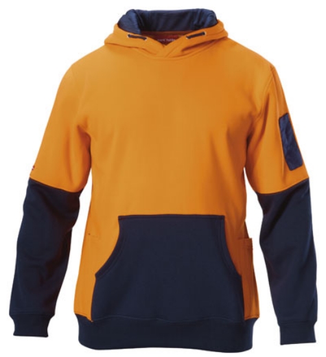 Picture of Hard Yakka Brushed Fleece Two Tone Hoodie