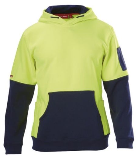 Picture of Hard Yakka Brushed Fleece Two Tone Hoodie