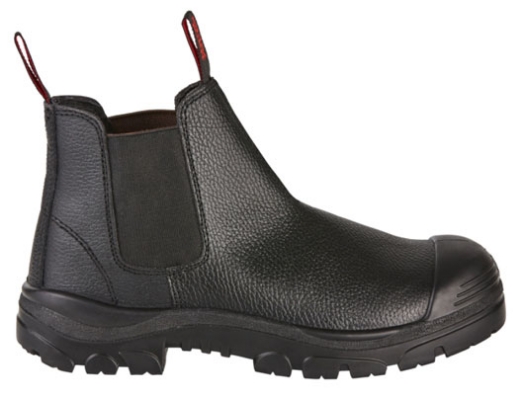 Picture of Hard Yakka Grit Emboss Slip On Boot Black