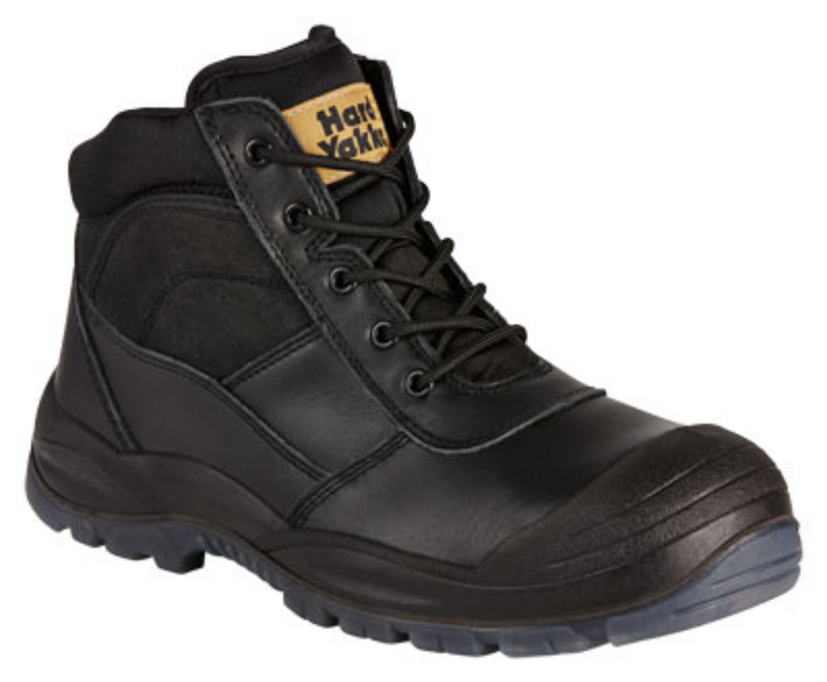 Picture of Hard Yakka Utility Side Zip Boot Black